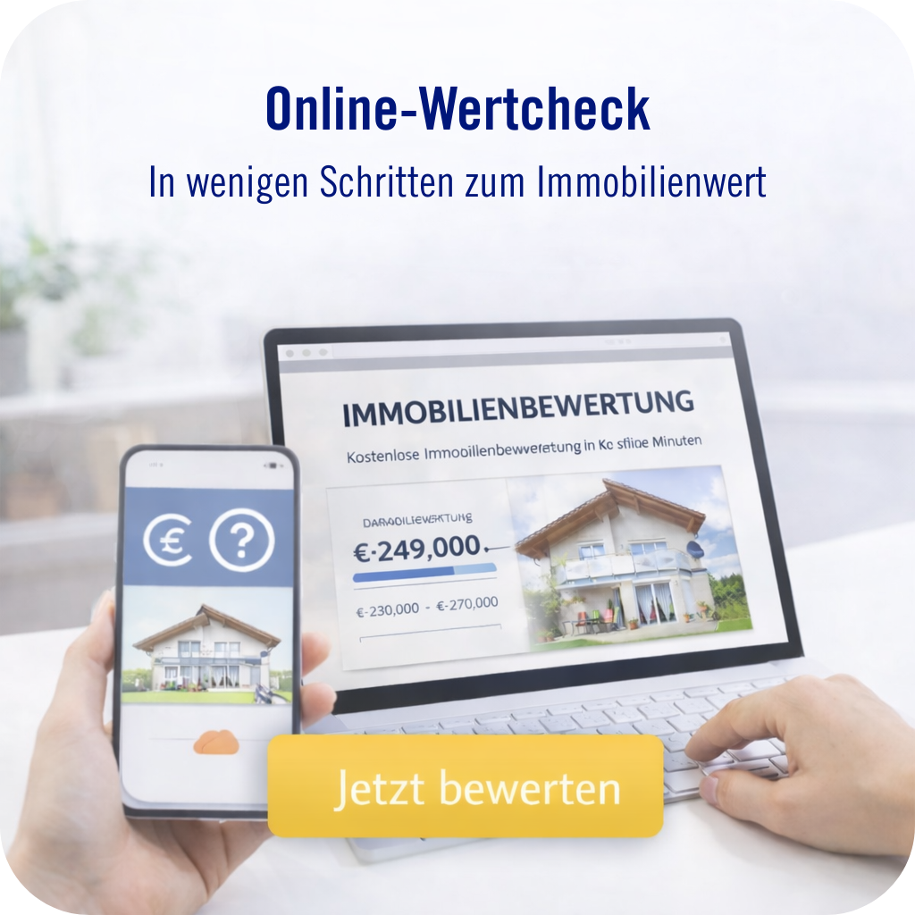Onlinebewertung-Kennen SIe den Wert Ihrer Immobilie